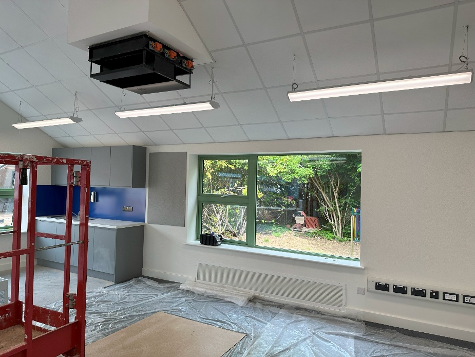 Classroom installation view